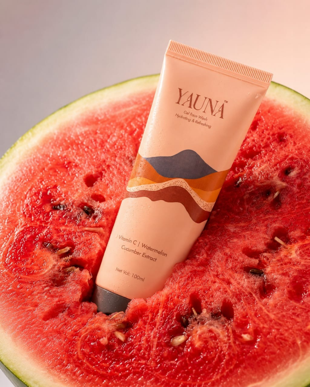 YAUNA Watermelon Glow Face Wash