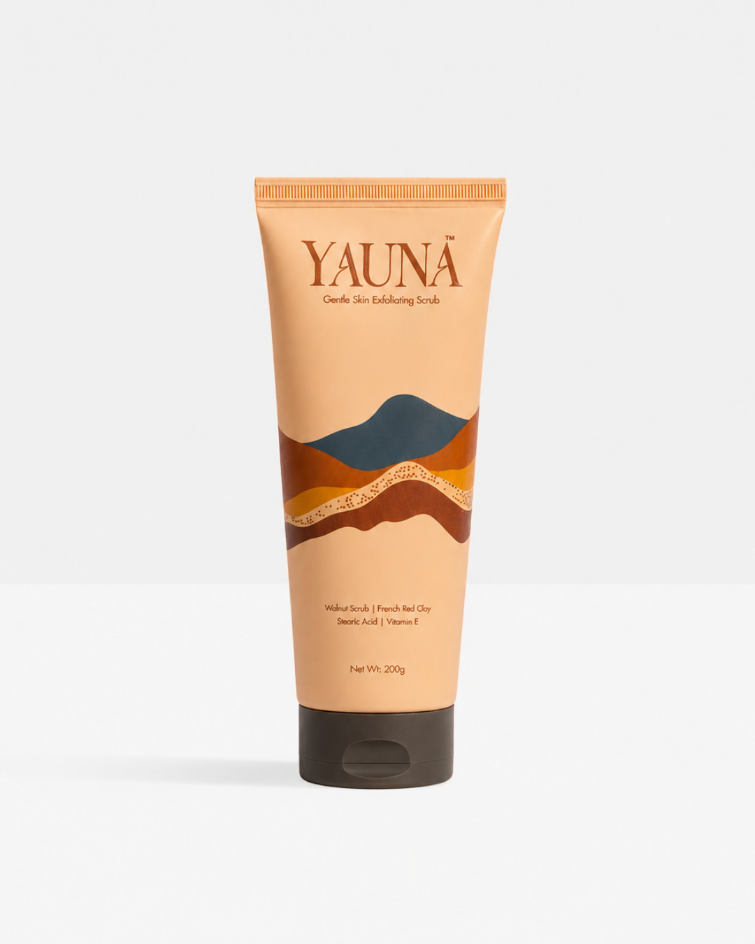 YAUNA French Red Clay Face Scrub